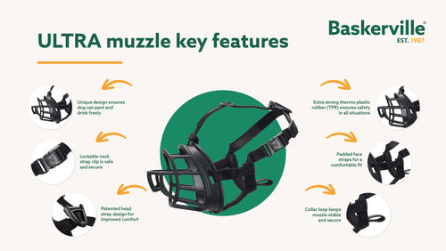 Company of Animals - Baskerville Ultra Muzzle for Dogs