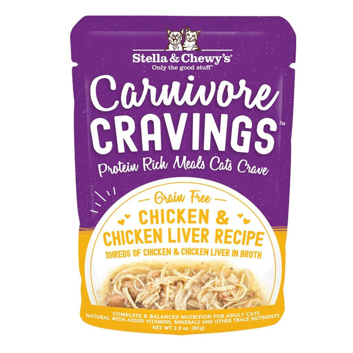 Stella & Chewy's - Carnivore Cravings Chicken & Chicken Liver Recipe Wet Cat Food