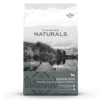 Diamond Naturals - Senior Chicken, Egg & Oatmeal Formula Dry Dog Food