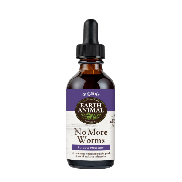 Earth Animal - No More Worms Organic Herbal Remedy for Pets