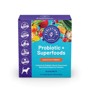 NaturVet - Evolutions Probiotics plus Superfoods Sachet for Dogs