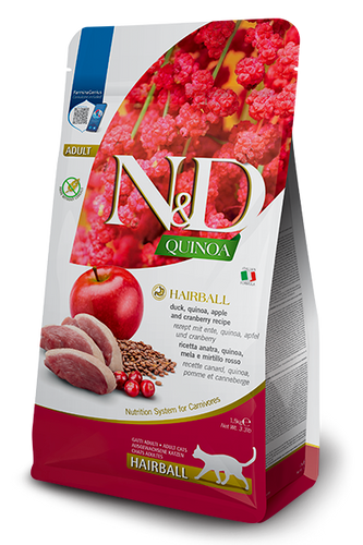 Farmina - N&D Quinoa Hairball Control Dry Cat Food