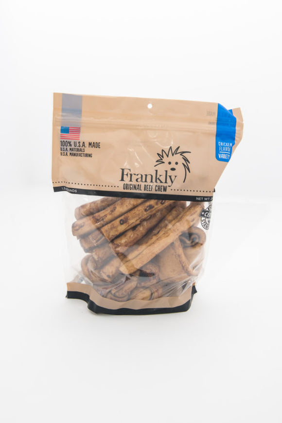 Frankly - Beef Collagen Chicken Flavored Variety Pack Dog Treat