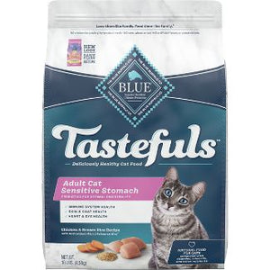 Blue Buffalo - Tastefuls Sensitive Stomach Chicken & Rice Dry Cat Food