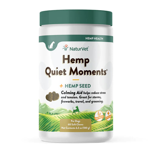 NaturVet - Hemp Quiet Moments Calming Aid for Dogs