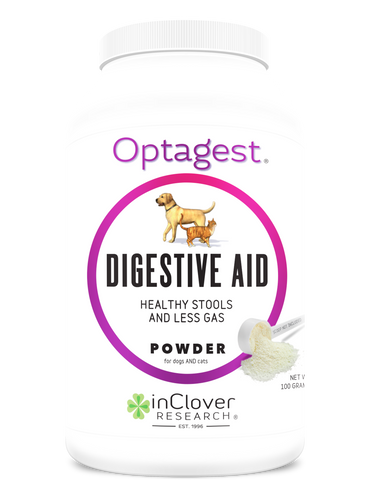 Inclover - Optagest Plant Based Prebiotics & Digestive Enzymes for Dogs & Cats