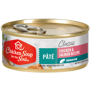 Chicken Soup - Indoor Chicken & Salmon Pate Wet Cat Food