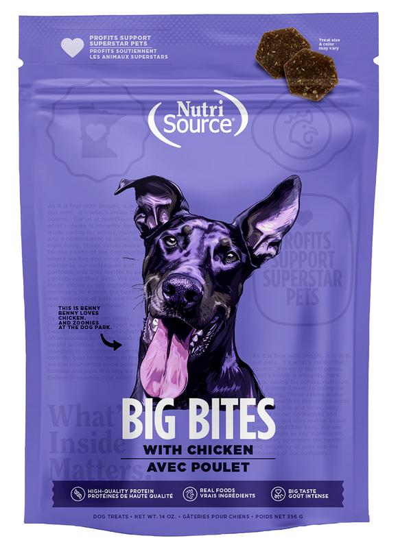 NutriSource - Chicken Big Bites Dog Treats