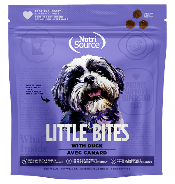 NutriSource - Duck Little Bites Dog Training Treats