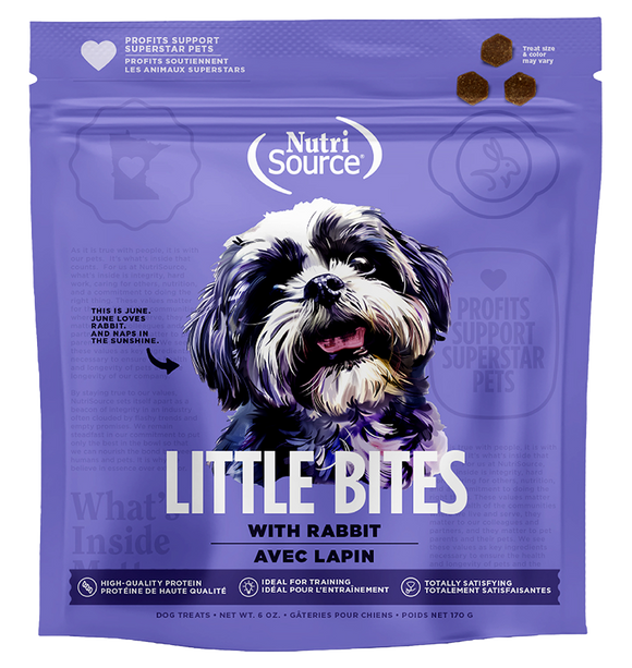 NutriSource - Rabbit Little Bites Dog Training Treats