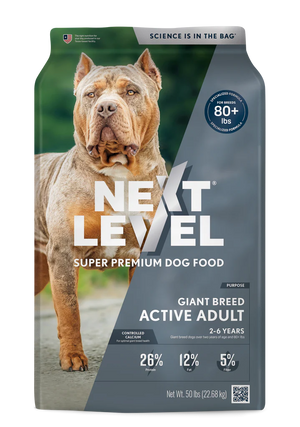Next Level -Giant Breed Active Adult Dry Dog Food