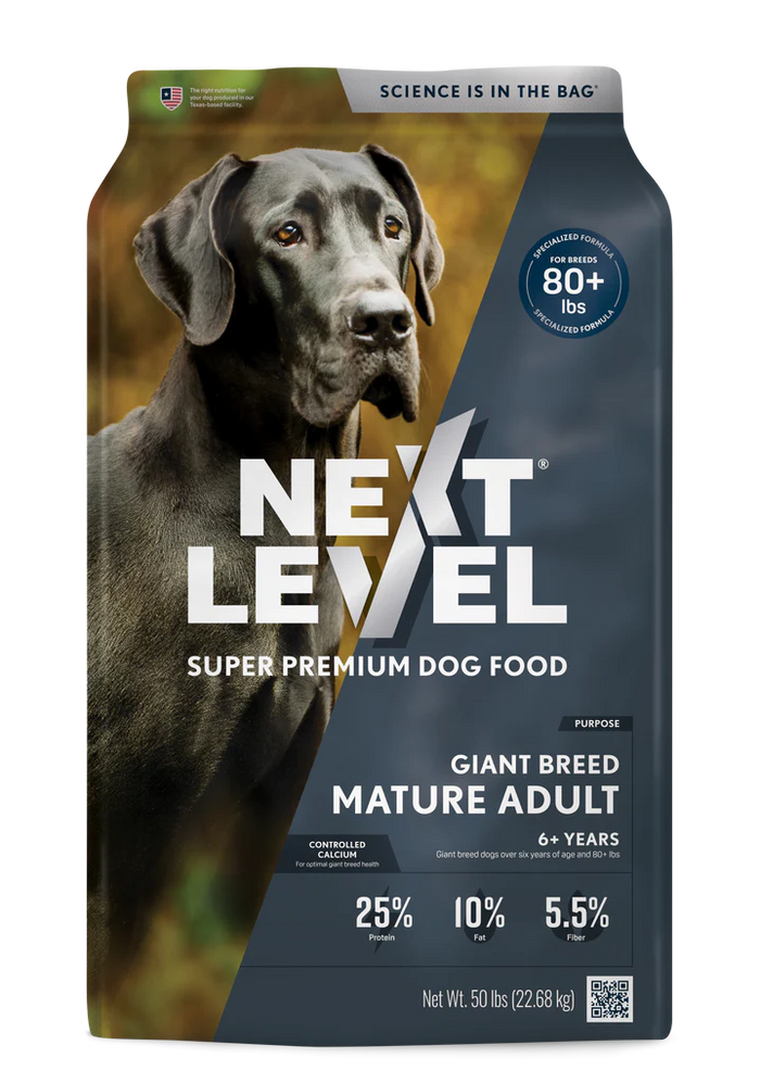 Next Level - Giant Breed Mature Adult Dry Dog Food