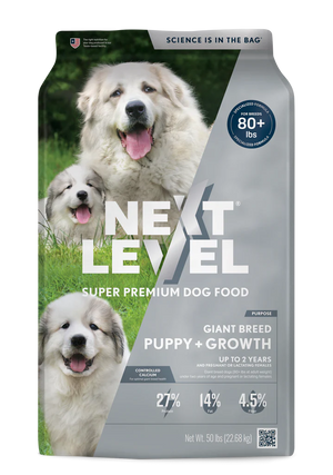 Next Level - Giant Breed Puppy + Growth Dry Dog Food