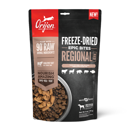 Orijen - Regional Red, Epic Bites Freeze-Dried Dog Food