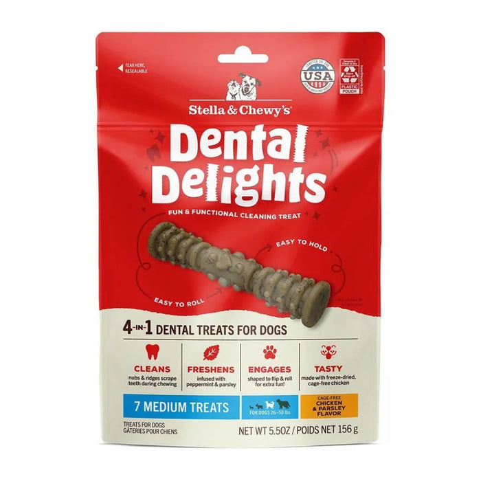 Stella & Chewy's - Medium Dental Delights for Dogs