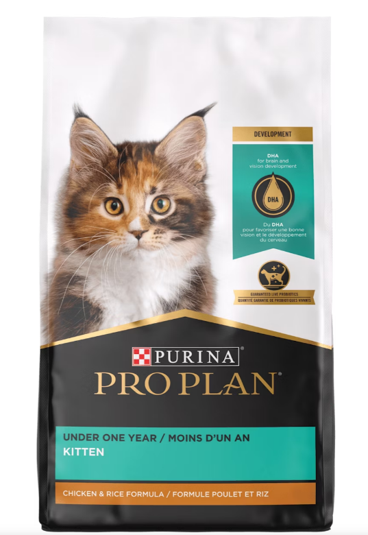 Purina Pro Plan - Kitten Chicken & Rice Formula Dry Cat Food