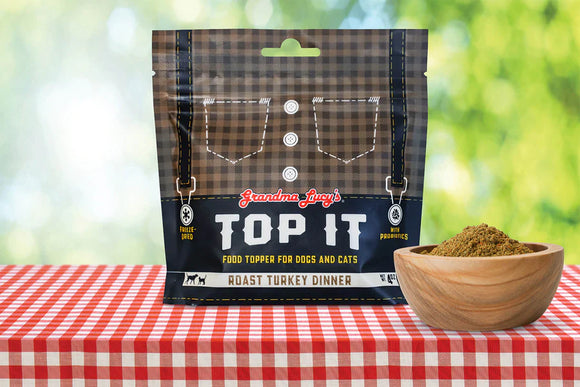 Grandma Lucy's - Top It Roast Turkey Dinner Dog Topper