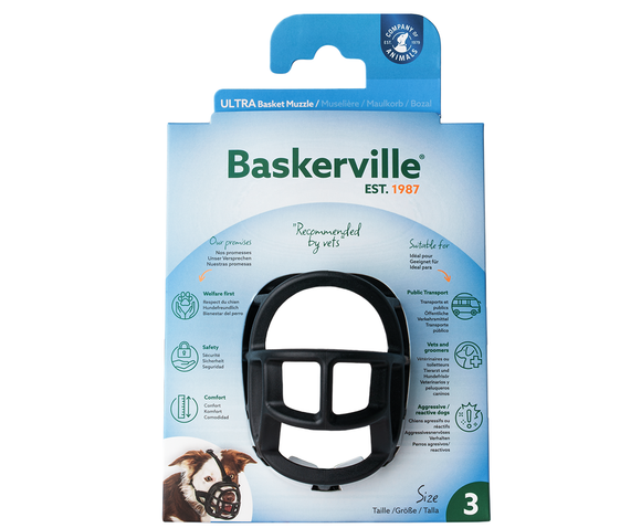 Company of Animals - Baskerville Ultra Muzzle for Dogs