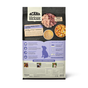 Acana - Wholesome Grains, Large Breed Puppy Recipe Dry Dog Food