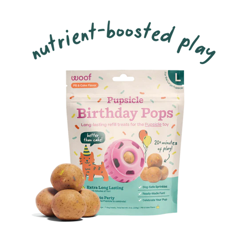 Woof Pet - Birthday Pops Dog Treat