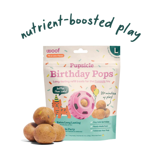 Woof Pet - Birthday Pops Dog Treat