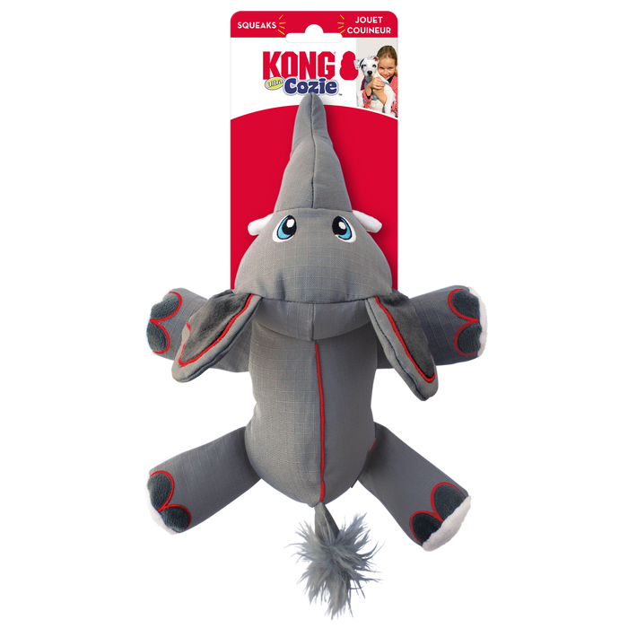 Kong - Cozie Ultra Ella Elephant Dog Toy