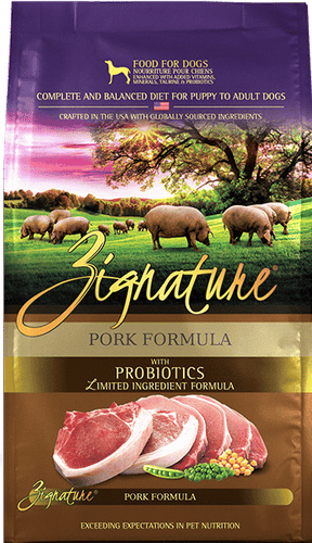 Zignature - Pork Formula Dry Dog Food