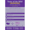 Taste of the Wild - Ancient Mountain Canine with Roasted Lamb Dry Dog Food