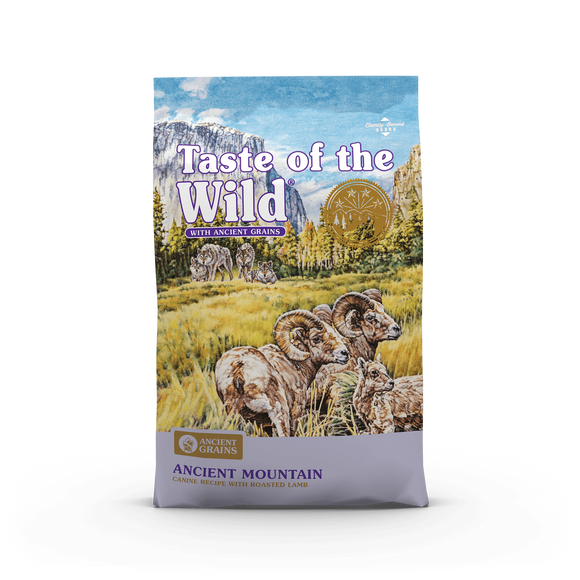 Taste of the Wild - Ancient Mountain Canine with Roasted Lamb Dry Dog Food
