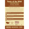 Taste of the Wild - Ancient Prairie Canine with Roasted Bison & Venison Dry Dog Food