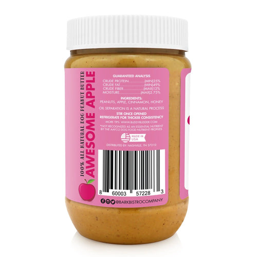 Bark Bistro - Awesome Apple Buddy Budder Dog Treat