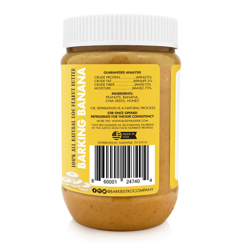 Bark Bistro - Barkin' Banana Buddy Budder Dog Treat