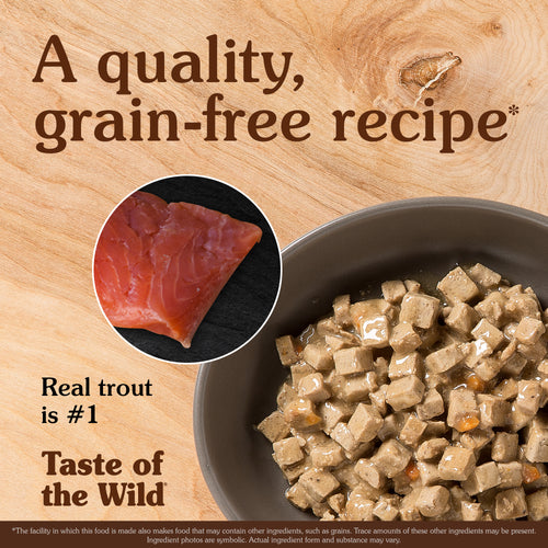 Taste of the Wild - Canyon River Feline with Trout and Salmon in Gravy Wet Cat Food