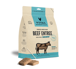Vital Essentials - Freeze-Dried Raw Beef Entree Mini Patties Dog Food