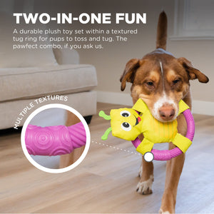 Outward Hound - Ring Aroundrz Grasshopper Dog Toy