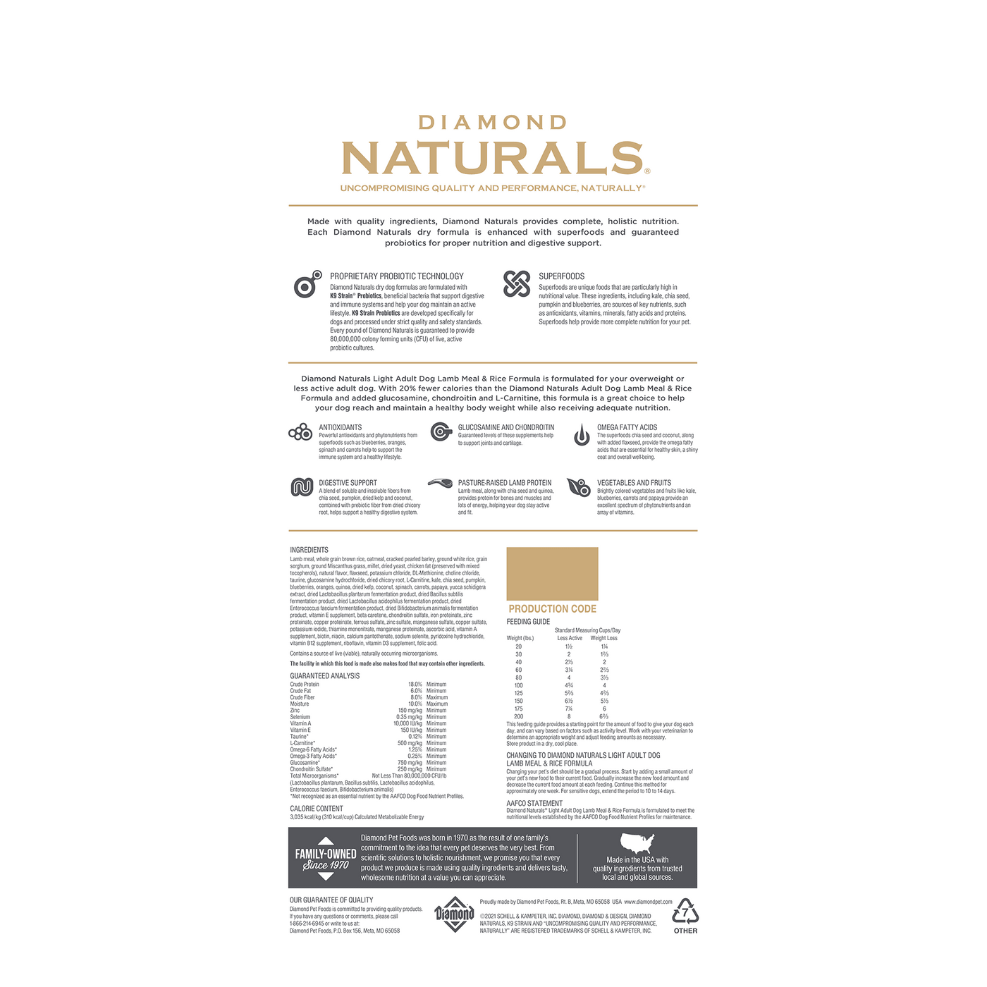 Diamond naturals large breed puppy shop ingredients