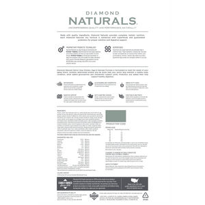 Diamond Naturals - Senior Chicken, Egg & Oatmeal Formula Dry Dog Food