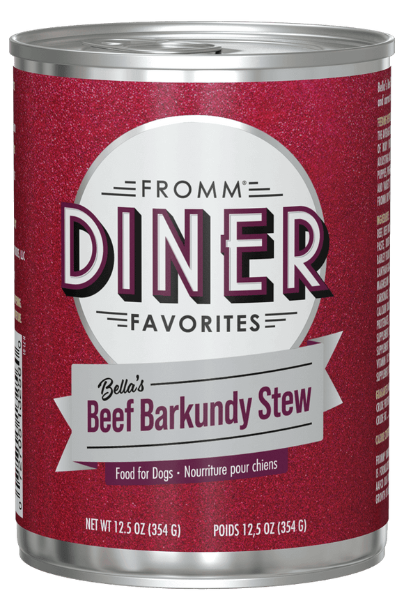 Fromm - Diner Favorites Bella’s Beef Barkundy Stew Wet Dog Food