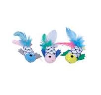 Coastal Pet - Turbo Feather Fish Toy