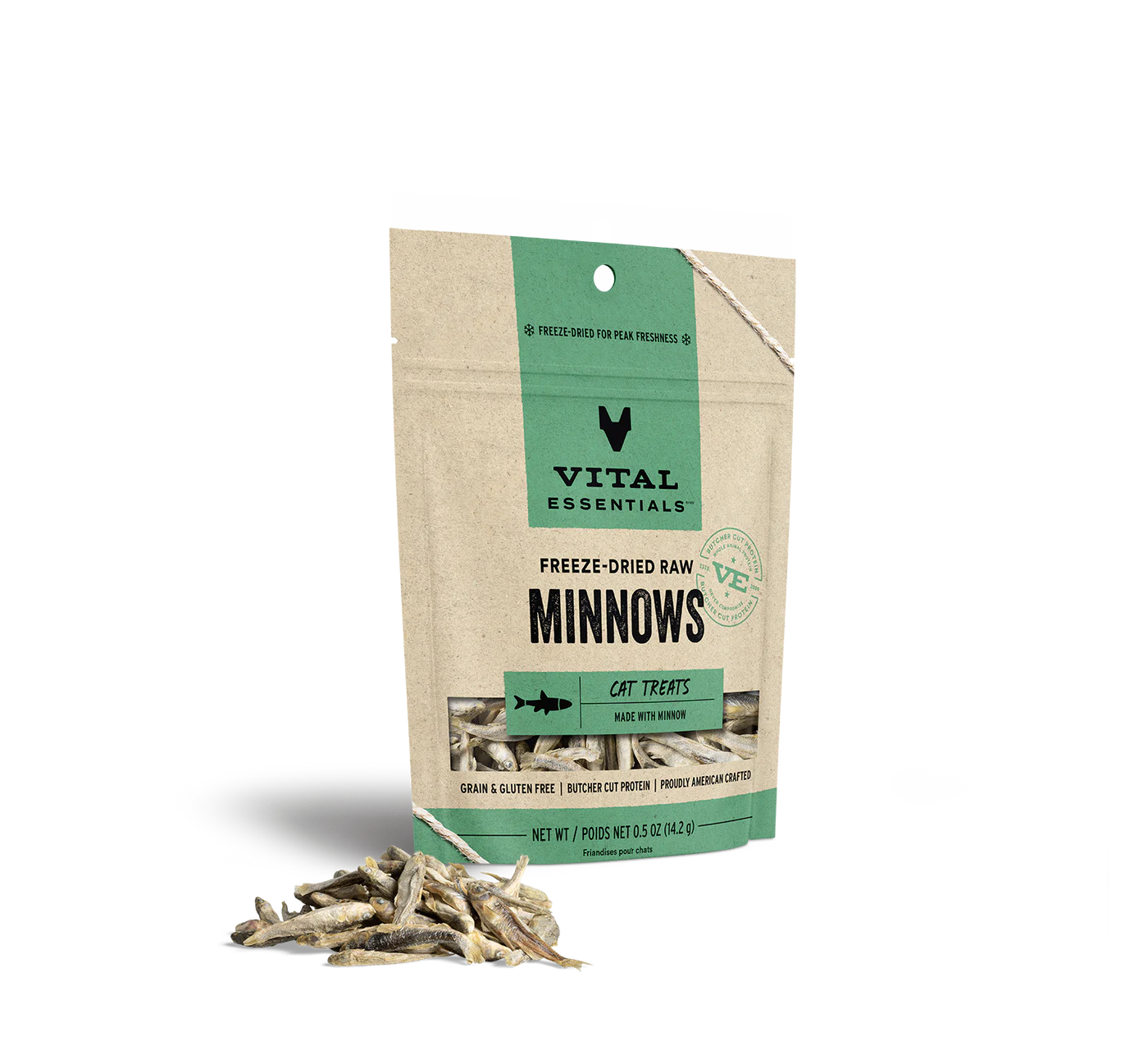 Vital Essentials - Minnows Freeze-Dried Cat Treats