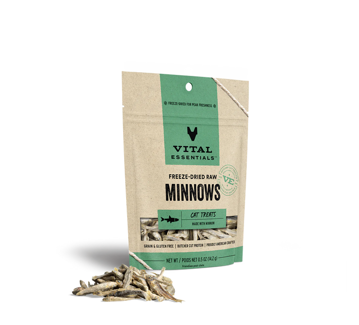Vital Essentials - Freeze-Dried Minnow Cat Treats