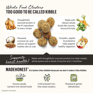 The Honest Kitchen - Whole Grain Chicken Clusters for Small Breeds Dry Dog Food