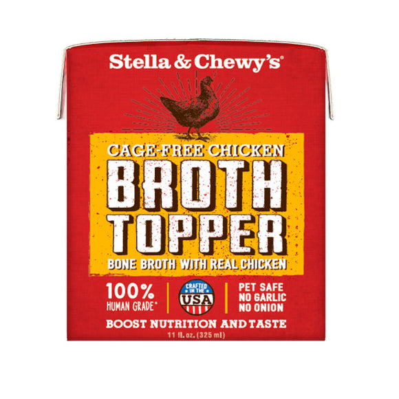Stella & Chewy's - Chicken Cage-Free Broth Topper for Dogs