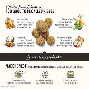 The Honest Kitchen - Grain-Free Chicken Clusters for Puppies Dry Dog Food