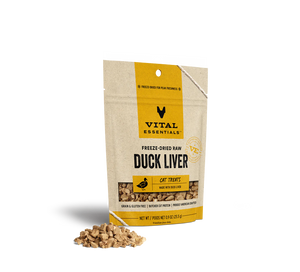 Vital Essentials - Freeze-Dried Duck Liver Cat Treats