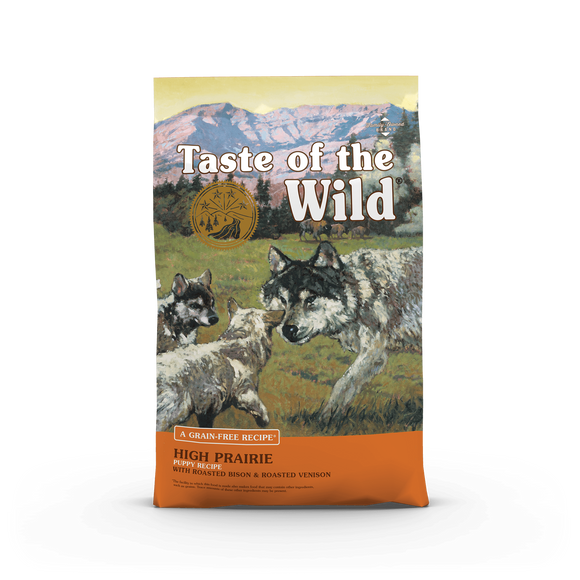Taste of the Wild - High Prairie Puppy with Roasted Bison & Venison Dry Dog Food