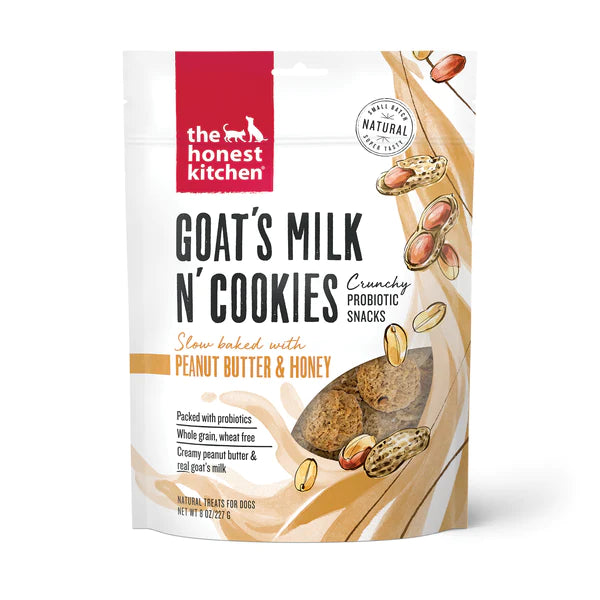 The Honest Kitchen - Peanut Butter & Honey Goat's Milk N' Cookies Dog Treat