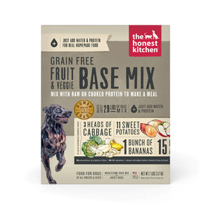 The Honest Kitchen - Dehydrated Grain-Free Fruit & Veggie Base Mix Dog Food