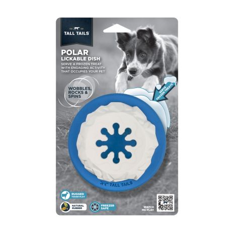 Tall Tails - Natural Rubber Polar Freezable Reward Dog Toy