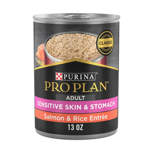 Purina Pro Plan - Sensitive Skin and Stomach Pate Salmon and Rice Entree Wet Dog Food